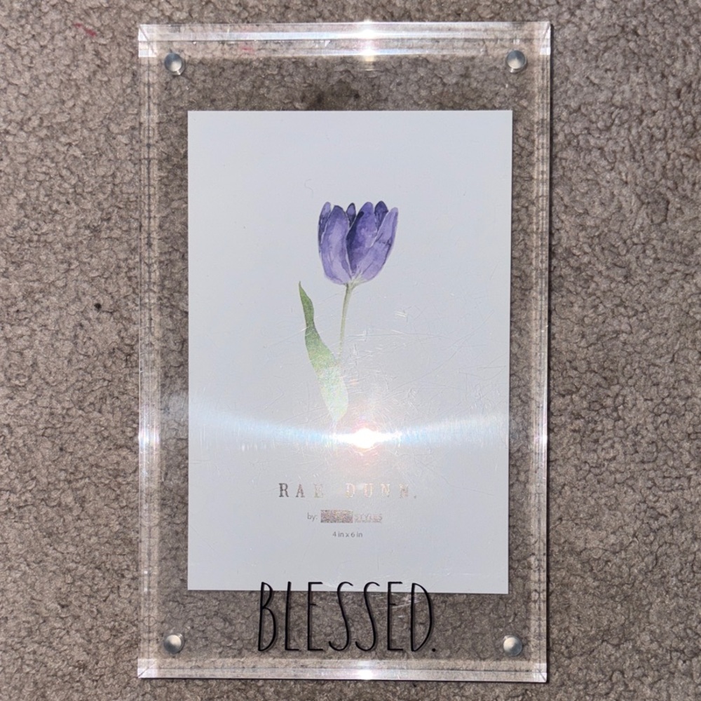 Rae Dunn Clear Acrylic Frame